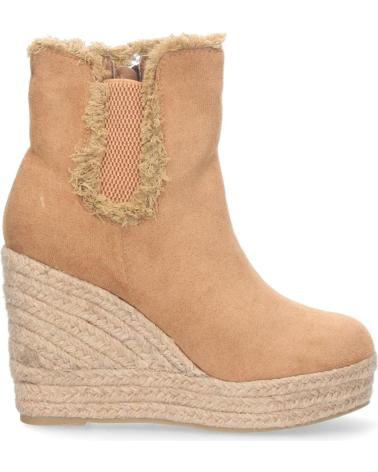 Botins-De-Mujer-PUNTO-SALAO-BOTINES-DE-CUNA-EN-YUTE-CON-CREMALLERA-MUJER-COLOR-MARRON-AA-VARIOS-COLORES