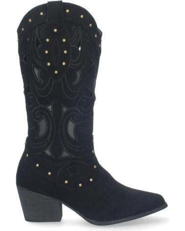 Botas-De-Mujer-PUNTOSALAO-BOTAS-ALTAS-TACON-CAMPERO-Y-CALADOS-MUJER-COLOR-NEGRO-VARIOS-COLORES