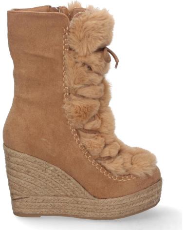 Botas-De-Mujer-PUNTO-SALAO-BOTAS-DE-CUNA-EN-YUTE-Y-PELO-ESTILO-AUSTRALIANAS-MUJER-COLOR-VARIOS-COLORES