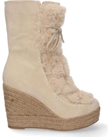 Botas-De-Mujer-PUNTO-SALAO-BOTAS-DE-CUNA-EN-YUTE-Y-PELO-ESTILO-AUSTRALIANAS-MUJER-COLOR-VARIOS-COLORES