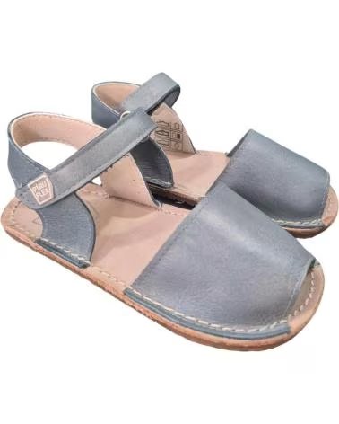 PIRUFLEX Sandalias en color celeste para nino CELESTE