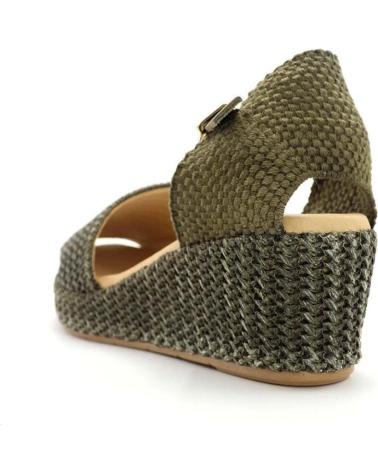 Sandalias de Mujer PITILLOS PALA TALON 5501 KAKY