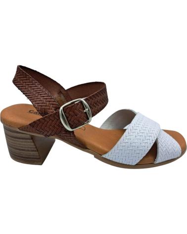 Sandalias de Mujer CALZADOMANIA SANDALIA MUJER PIEL BLANCO