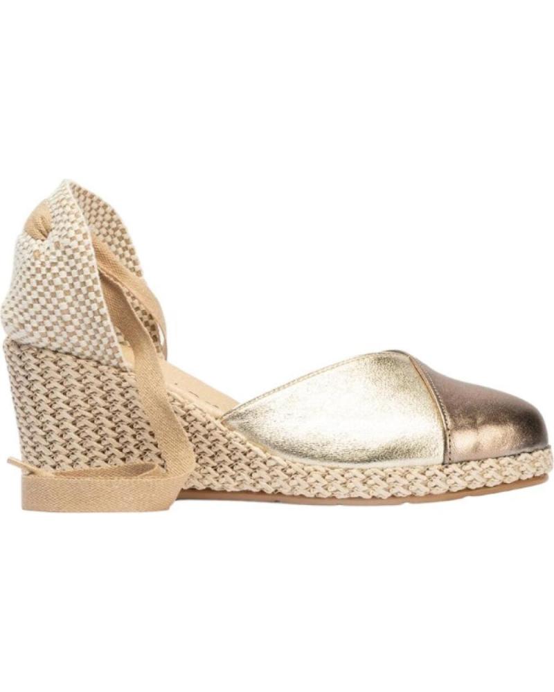 Sandales pour Femme PITILLOS ALPARGATAS ORO PLATA VIEJA