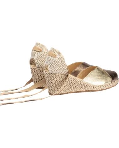 Sandales pour Femme PITILLOS ALPARGATAS ORO PLATA VIEJA