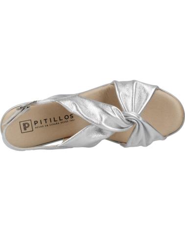 Sandali per Donna PITILLOS SANDALIAS CUNA PLATA