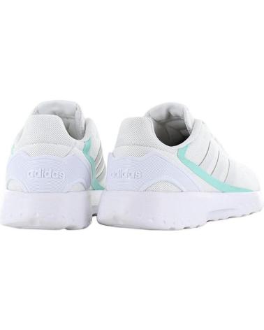 Deportivas de Mujer y Niña ADIDAS NEBZED RUNNING MUJER EG3698 BLANCO-VERDE