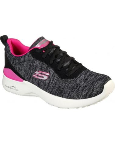 Sportivo per Donna e Bambina SKECHERS DYNAMIGHT-PARADISE WAVES 149344BKHP GRIS JASPEADO-FUCSIA