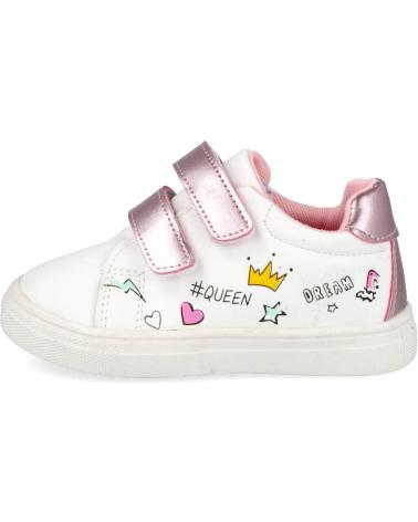 Sportivo per Bambina BUBBLE BOBBLE BUBBLE KIDS A3631-S ZAPATILLAS DEPORTIVAS NIÑA BLANCO