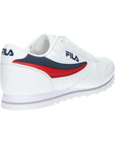 Zapatillas deporte pour Femme et Fille et Garçon FILA FFT0014 ORBIT LOW 13032 WHITE-DRESS BLUES