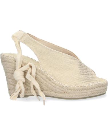 Woman Sandals PUNTOSALAO SANDALIAS DORADAS DE CUNA EN YUTE MUJER CON PALA ABIERTA TF3 VARIOS COLORES