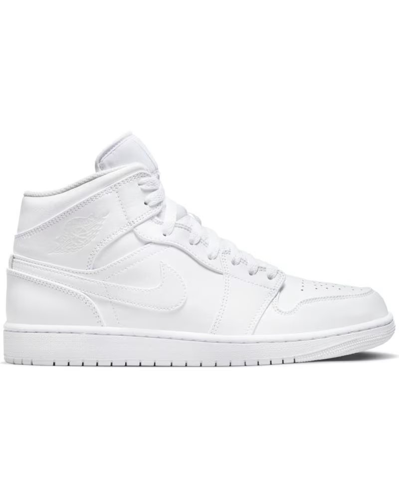NIKE ZAPATILLAS AIR JORDAN 1 MID PARA HOMBRE EN COLOR BLANCO
