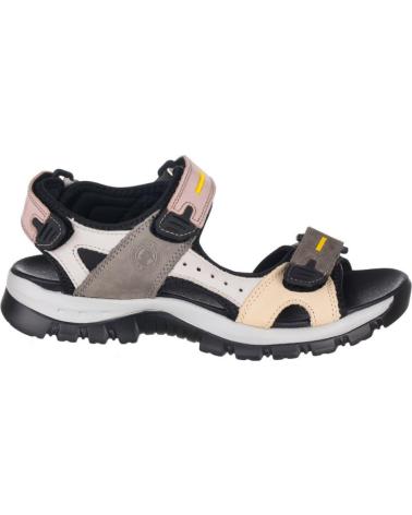 Sandali per Donna CORONEL TAPIOCCA SANDALIAS PLANAS T660 MUJER GRIS