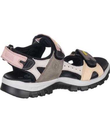 Sandali per Donna CORONEL TAPIOCCA SANDALIAS PLANAS T660 MUJER GRIS