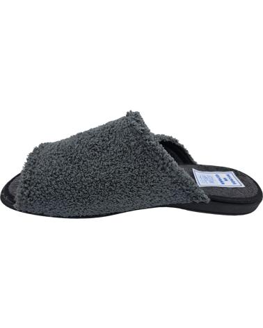 Hausschuhe für Herren CALZADOMANIA ZAPATILLA CASA RIZ GRIS