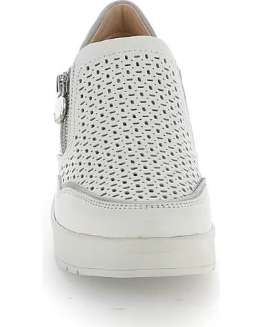 BASKETS FEMME STONEFLY CREAM 50 NAPPA LTH BLANC BLANCO