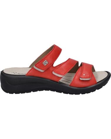 Sandalias de Mujer WESTLAND ANNECY-04 PIEL ROJA ROJO