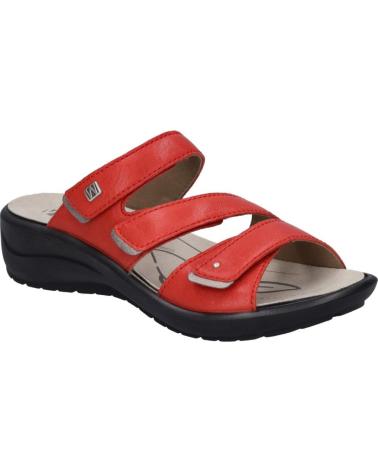 Sandalias de Mujer WESTLAND ANNECY-04 PIEL ROJA ROJO