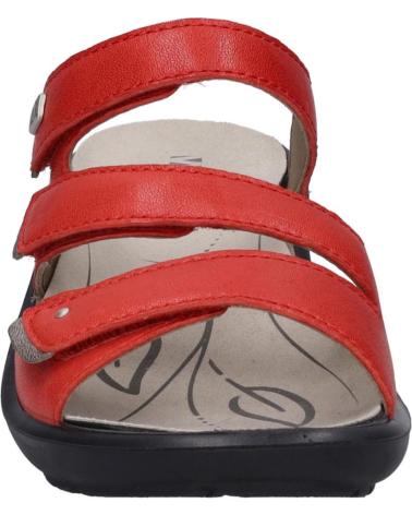 Sandalias de Mujer WESTLAND ANNECY-04 PIEL ROJA ROJO