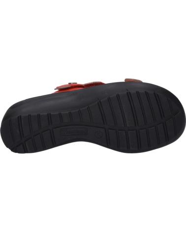 Sandalias de Mujer WESTLAND ANNECY-04 PIEL ROJA ROJO