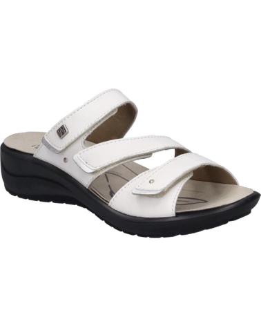 Sandalias de Mujer WESTLAND ANNECY-04 PIEL BLANC BLANCO