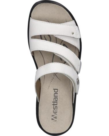 Sandalias de Mujer WESTLAND ANNECY-04 PIEL BLANC BLANCO