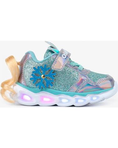 Sportivo per Bambina e Bambino CONGUITOS LVS 14211 ZAPATILLAS DE FANTASIA BEBE CON LUZ CELESTE