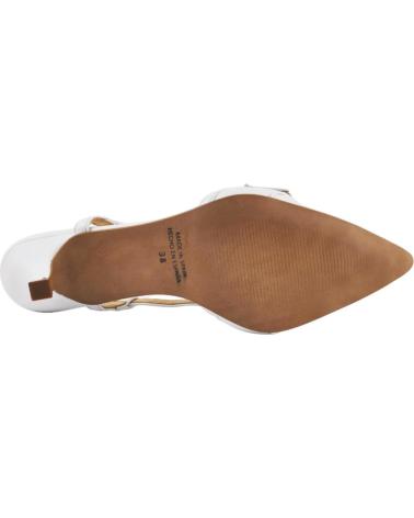 Schuhe für Damen angelitos SALON FIESTA DESTAALONADO HEBILLA 1505 BLANCO