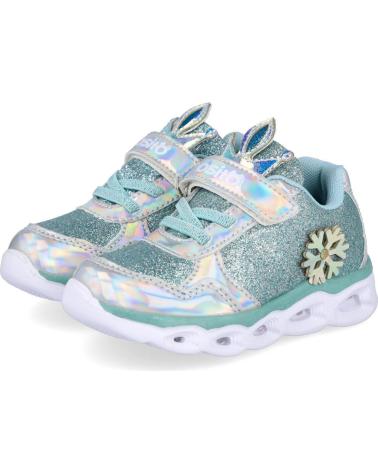 Sportivo per Bambina e Bambino CONGUITOS LVS 14211 ZAPATILLAS DE FANTASIA BEBE CON LUZ CELESTE
