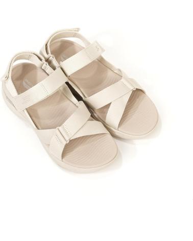 Sandalias de Mujer SKECHERS GO WALK ARCH FIT SANDAL BEIG BEIG
