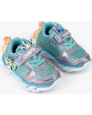 Sportivo per Bambina e Bambino CONGUITOS LVS 14211 ZAPATILLAS DE FANTASIA BEBE CON LUZ CELESTE