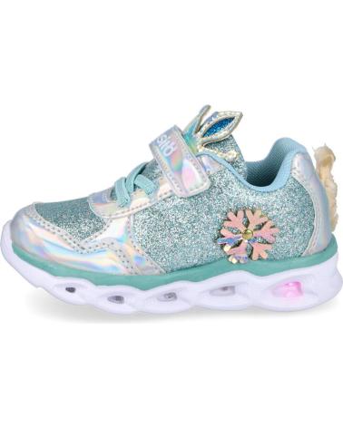 Sportivo per Bambina e Bambino CONGUITOS LVS 14211 ZAPATILLAS DE FANTASIA BEBE CON LUZ CELESTE