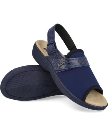 Pantofole per Donna BUBBLE BOBBLE BIOUP 1416-S SANDALIAS DE LYCRA PARA MUJER AZUL