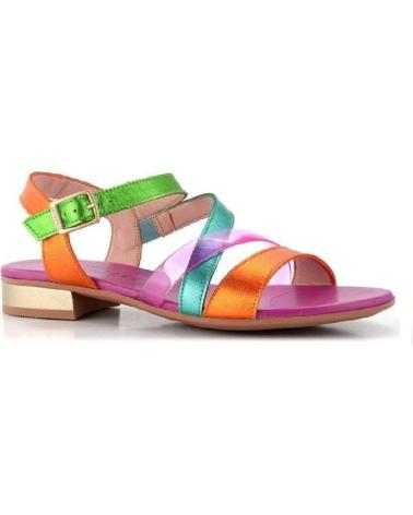 Sandalias de Mujer HISPANITAS SANDALIA PLANA LENA CHV243367 VARIOS COLORES MANDARIN-AGUAMAR-KIW