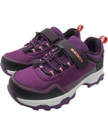 Sportif pour Fille NICOBOCO ZAPATILLA TRECKING NINA KONER R ROSA