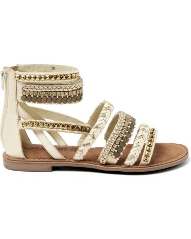 Sandalias de Mujer LAZAMANI SANDALIA ROMANA DE MUJER OFFWHITE