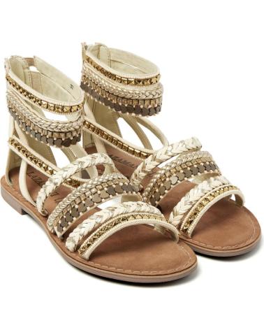 Sandalen für Damen LAZAMANI SANDALIA ROMANA DE MUJER OFFWHITE