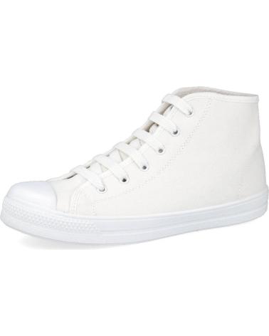 Botines de Mujer y Hombre BUBBLE BOBBLE LR SHOES 0388 BOTAS LONA COSTALERO HOMBRE BLANCO