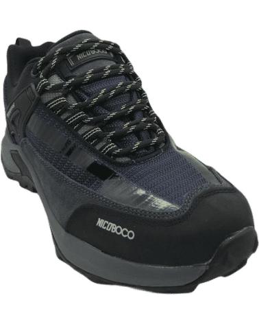 Sneaker für Herren NICOBOCO ZAPATILLA TRAIL HOMBRE SERRA 35-703-010 NEGRO