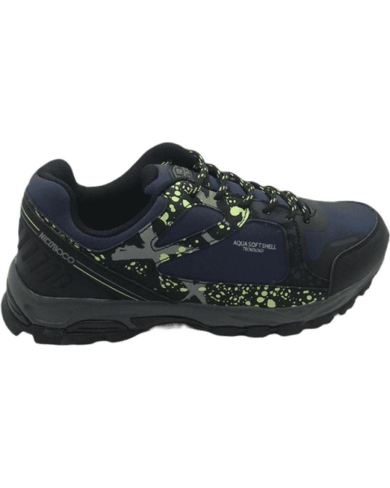 Sportivo per Uomo NICOBOCO ZAPATILLA TRAIL HOMBRE CIMA AZUL