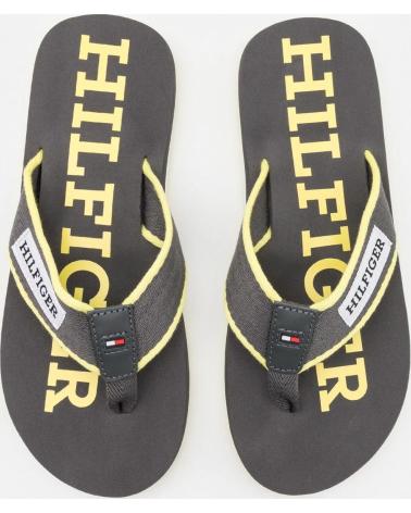 Man Flip flops TOMMY HILFIGER CHANCLA PATCH GRIS