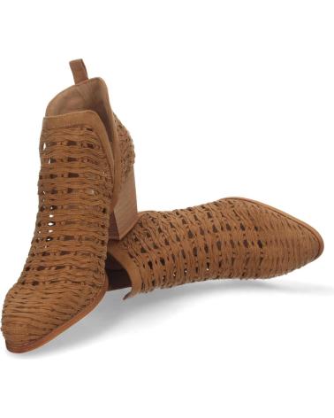 Bottines pour Femme PUNTOSALAO BOTINES ESTILO CALADO MUJER COLOR CAMEL YZ21-71 VARIOS COLORES