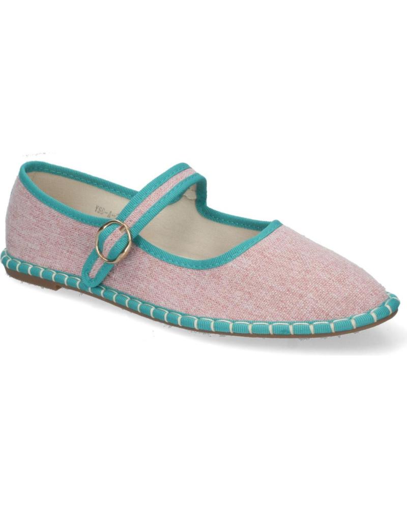 Sabrinas-De-Mujer-PUNTOSALAO-ALPARGATAS-VENECIANAS-PARA-MUJER-COLOR-ROSA-YSD-A-VARIOS-COLORES