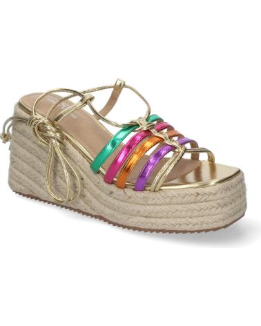 Sandali per Donna PUNTOSALAO SANDALIAS DE CUNA EN YUTE COMODA PARA MUJER MULTICOLOR TF100 VARIOS COLORES