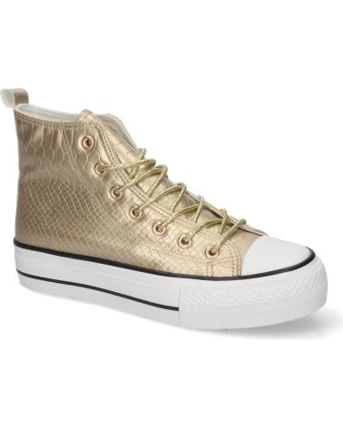 Sneaker-De-Mujer-PUNTOSALAO-ZAPATILLAS-DORADAS-ABOTINADAS-EN-LONA-PARA-MUJER-FC-68-VARIOS-COLORES