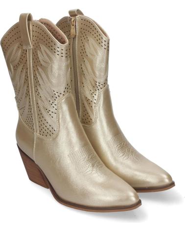 Bottes-De-Mujer-PUNTOSALAO-BOTINES-DORADOS-DE-TACON-BAJO-CALADOS-PARA-MUJER-VR005-VARIOS-COLORES