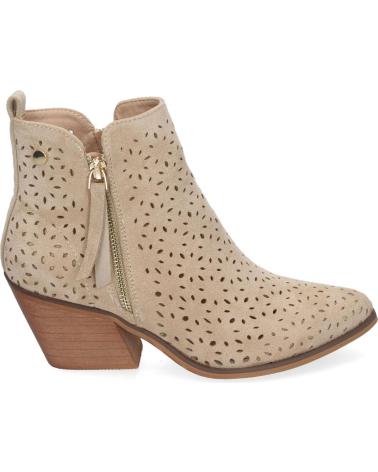Botins-De-Mujer-PUNTOSALAO-BOTINES-DE-TACON-COMODOS-CALADOS-COLOR-BEIGE-PARA-MUJER-VR00-VARIOS-COLORES