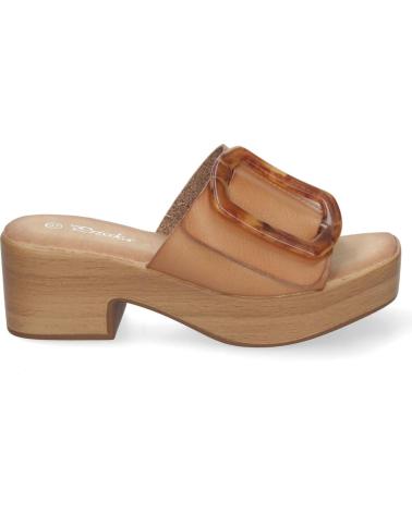 Sandalias-De-Mujer-PUNTOSALAO-ZUECOS-DE-TACON-Y-PLATAFORMA-PARA-MUJER-HEBILLA-NACARADA-BEI-BEIGE