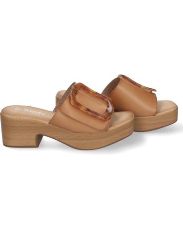 Sandalias-De-Mujer-PUNTOSALAO-ZUECOS-DE-TACON-Y-PLATAFORMA-PARA-MUJER-HEBILLA-NACARADA-BEI-BEIGE