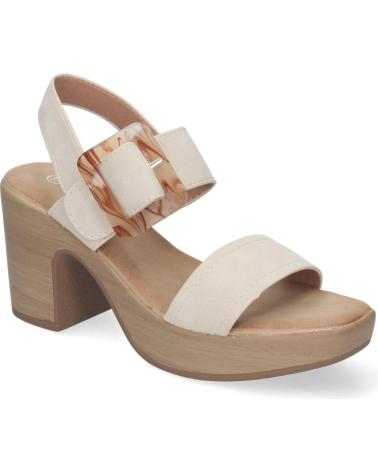 Sandali-De-Mujer-PUNTOSALAO-SANDALIAS-DE-TACON-Y-PLATAFORMA-PARA-MUJER-HEBILLA-NACARADA-BEIGE
